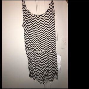 NEVER WORN W TAGS - Chevron Romper
